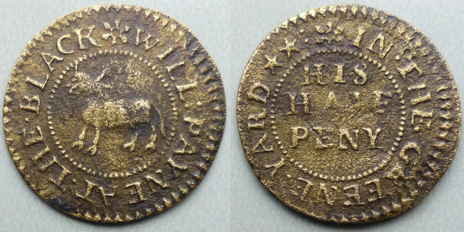 Green Yard, Will Payne halfpenny token